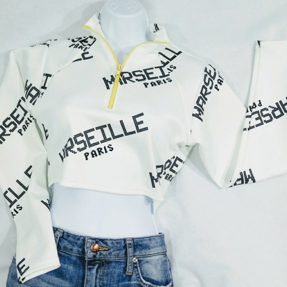 Marseille Paris Fashion Crop Shirt